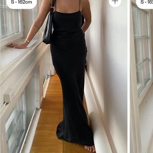 Djerf Avenue Dream Dress Maxi / Ash / XS